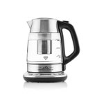 Eta ETA915390000 vedenkeitin 1,5 L 2200 W Musta, Ruostumaton teräs, Läpinäkyvä ETA91