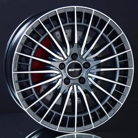 GMP Qstar Anthracite Diamond 9x19 5/112 ET20 B66.6