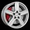Dezent KG Silver 9x19 5/112 ET58 B57 – kuva 2