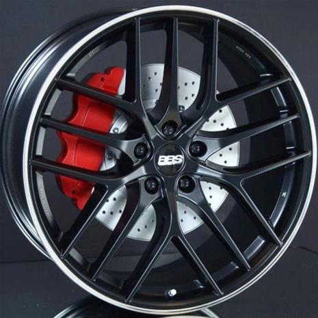 BBS CC-R Satin Black 8.5x19 5/112 ET44 B82