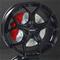 Monaco RR8M Gloss Black 7.5x17 5/112 ET35 B66.5 – kuva 2
