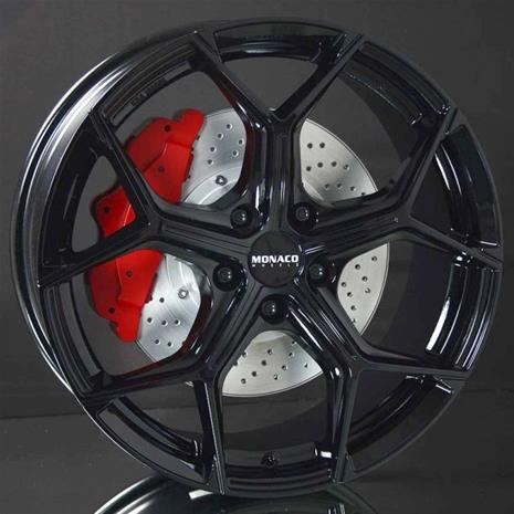 Monaco RR8M Gloss Black 7.5x17 5/112 ET35 B66.5