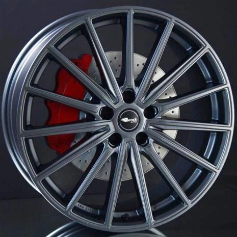 Brock B43 Cosmic Grey Matt 8x19 5/108 ET55 B63.4 – kuva 2/2