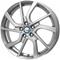 Brock eB1 Silver 5x19 5/112 ET43 B66.6 – kuva 1