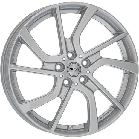 Brock eB1 Silver 5x19 5/112 ET43 B66.6
