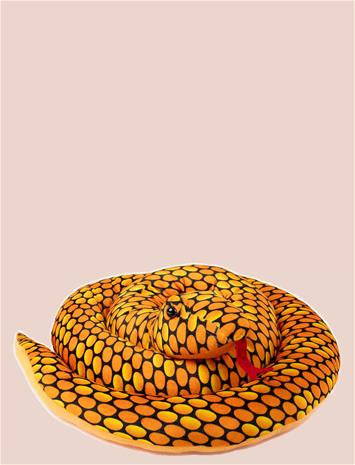 Teddykompaniet Orm, Xl, Orange - Orange - 200 CM