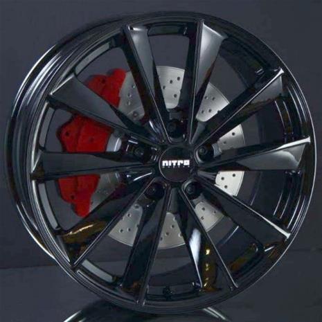 Nitro Aero FF Gloss Black 8.5x19 5/108 ET53 B63.3