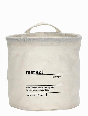 Meraki - Storage Basket MKCaring - White