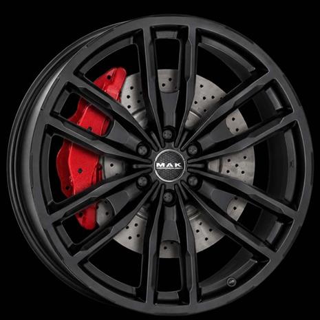 MAK Peak Black matt 8.5x18 6/130 ET52 B84.1
