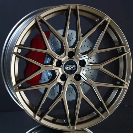 DOTZ Suzuka bronze 8x18 5/120 ET35 B72.6 – kuva 2/2