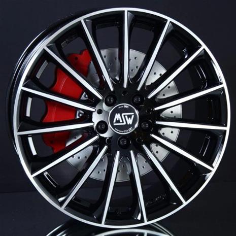 MSW 30 Gloss Black Full Polished 8.5x18 5/114.3 ET40 B64.1