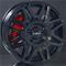 Dezent KH Black 7,5x18 5/120 ET45 B65 – kuva 2