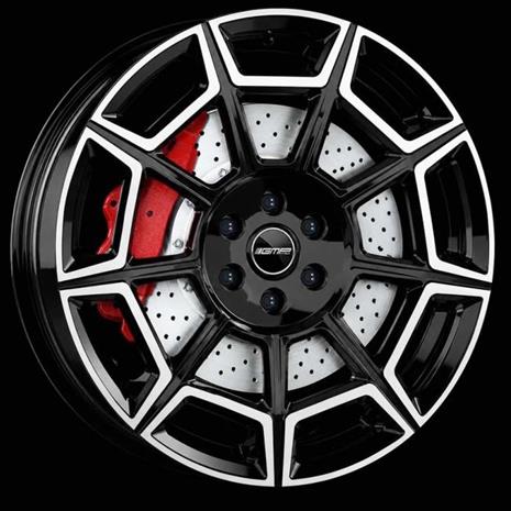GMP Pervan Black Diamond 8x18 5/120 ET52 B65.1 – kuva 2/2