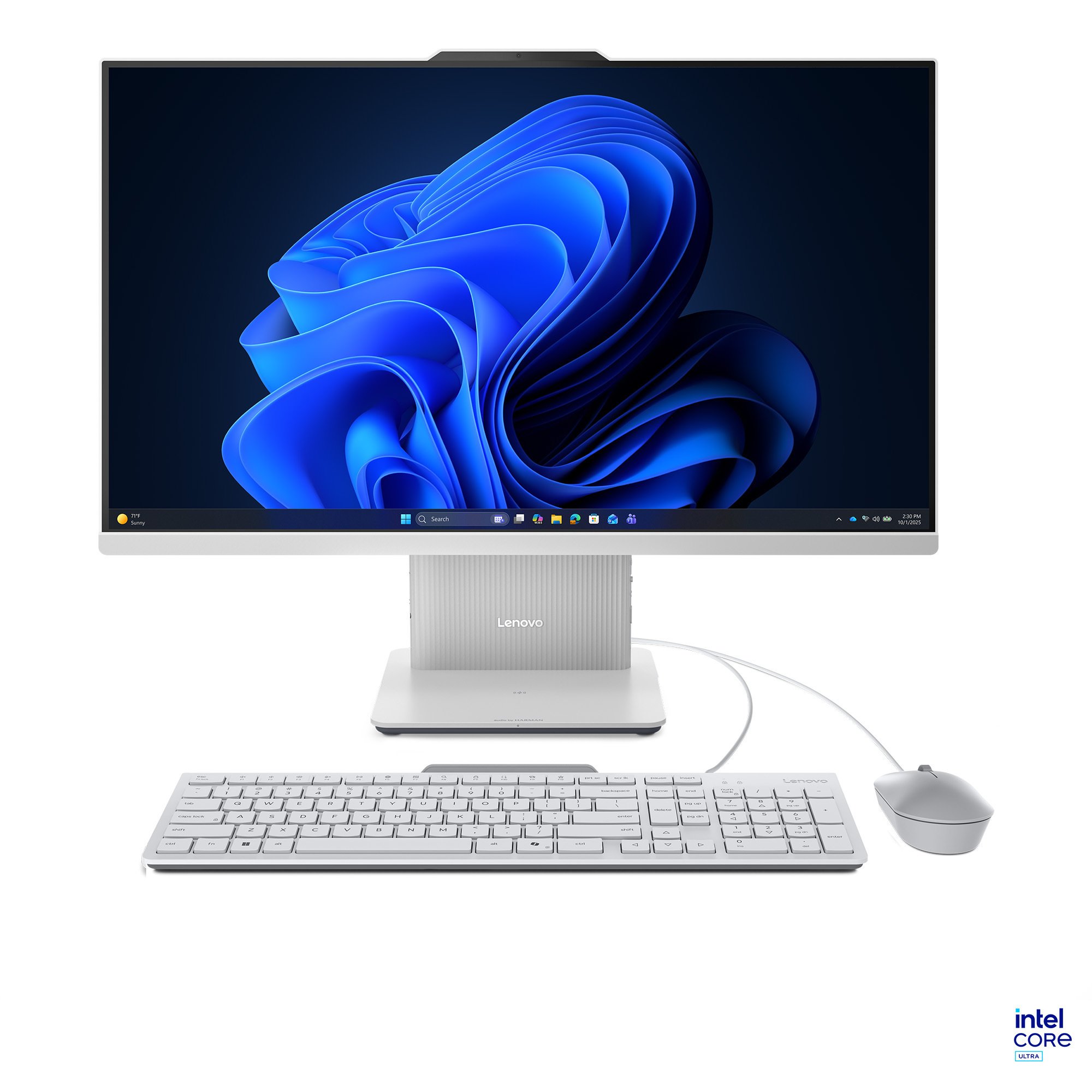 Lenovo IdeaCentre AIO 27â€? 11Gen pöytätietokone, Windows 11 Home (F0JW003NMT)