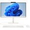 HP OmniStudio All-in-One Desktop 27-cv0001no AMD Ryzen™ 5 40 60,5 cm (23.8") 1920 x 1080 pikseliä All-in-one PC 16 GB LPDDR5x-SDRAM 512 GB SSD Windows 11 Home Wi-Fi 7 (802.11be) Valkoinen D7PY6 – kuva 1