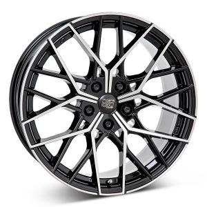 MSW 74 Gloss Black Polished 8x18 5/112 ET42 B73.1 – kuva 1/2