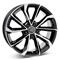 MSW 42 Gloss Black Polished 8x18 5/112 ET40 B73.1 – kuva 1
