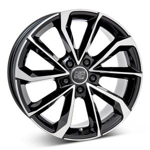 MSW 42 Gloss Black Polished 8x18 5/112 ET40 B73.1 – kuva 1/2
