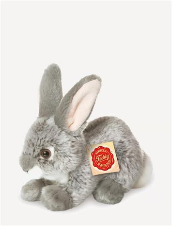 Teddy Hermann - Sitting Rabbit grey 18 cm (TH937012)