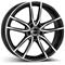 MAK Evo Black Polished 9x18 5/112 ET50 B66.6 – kuva 1