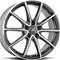Brock RC32 Titanium Full Polish 8x18 5/108 ET44 B65.1 – kuva 1