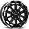 Brock B45 Black Full Polish 7x18 5/108 ET45 B65.1 – kuva 2