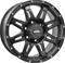 Inter Action Grabber Matt Black 8x17 6/139 ET40 B67.1 – kuva 2