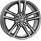 Rial X10 Metal Grey 8x17 5/120 ET30 B72.6 – kuva 1