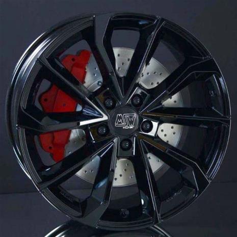 MSW 42 Gloss Black 7.5x17 5/120 ET50 B65.1