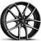 Dezent TO Black polished 7x17 5/114.3 ET50 B67.1 – kuva 1