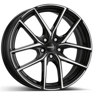 Dezent TO Black polished 7x17 5/114.3 ET50 B67.1 – kuva 1/2