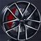 Dezent TO Black polished 7x17 5/114.3 ET50 B67.1 – kuva 2