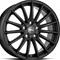 Brock B36 Satin Black Matt 7.5x17 5/114.3 ET46 B72.6 – kuva 1