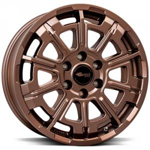 BROCK B45 Bronze Copper 7x17 5/114 ET45 B66.1 – kuva 1/2