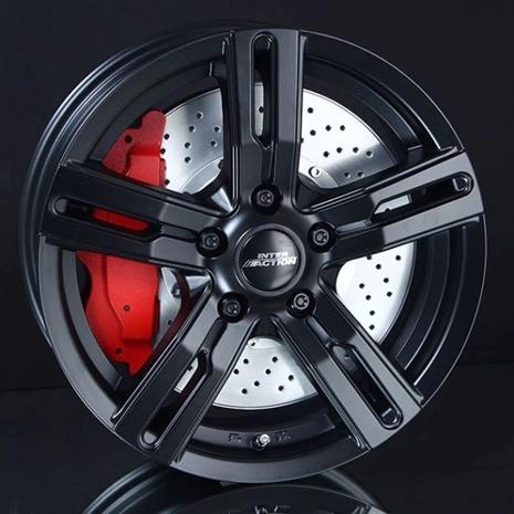 Inter Action Kargin Matt Black 7.5x17 5/114.3 ET45 B66.1