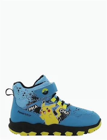 Pokémon Talvikengät, Grey Blue/Black, 25