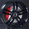 Monaco RR8M Gloss Black 7.5x17 5/112 ET45 B66.5 – kuva 2