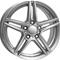 Rial M10 Polar Silver 8x17 5/112 ET48 B66.6 – kuva 1