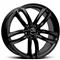 GMP Atom Glossy Black 7.5x17 5/112 ET28 B66.6 – kuva 1