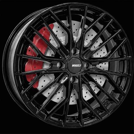 IT Wheels Tiara 4 Gloss Black 7x17 4/108 ET38 B63.4