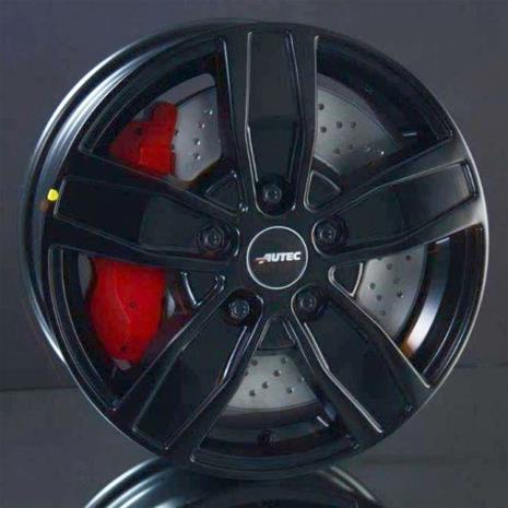 AUTEC QUANTRO Dull Black 6.5x16 5/160 ET60 B65.1