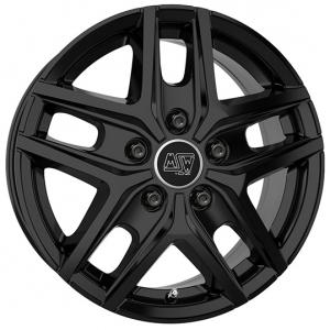 MSW 40 Van Gloss Black 6.5x16 5/160 ET55 B65.1 – kuva 1/2