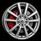 Brock RC25T Crystal Silver 6.5x16 5/160 ET60 B65.1 – kuva 2