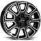 Rial Transporter 2 Diamond Black Pol 6x16 5/118 ET68 B71.1 – kuva 1