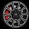 Rial Transporter 2 Diamond Black Pol 6x16 5/118 ET68 B71.1 – kuva 2