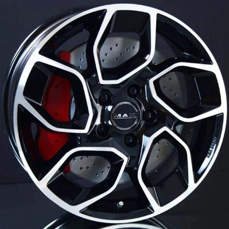 MAK Express Black polished 6.5x16 5/118 ET65 B71.1