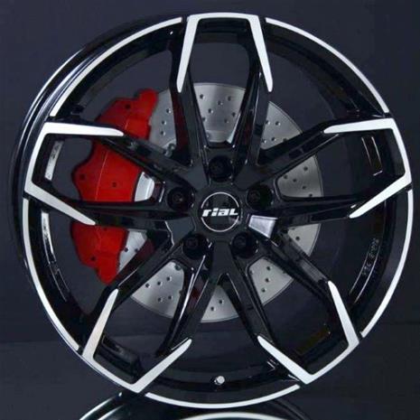 Rial Lucca Diam Black Pol 6.5x16 5/114.3 ET50 B67.1