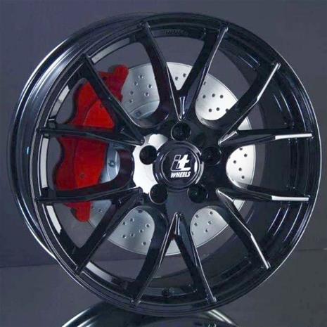 IT Wheels KIRA Black 6.5x16 5/114.3 ET35 B74.1 – kuva 2/4
