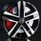 MAK Stone5 Black Machined Face 6.5x16 5/114.3 ET45 B66.099 – kuva 2