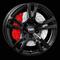 CSP 18 Gloss Black 6.5x16 5/112 ET22 B66.5 – kuva 2